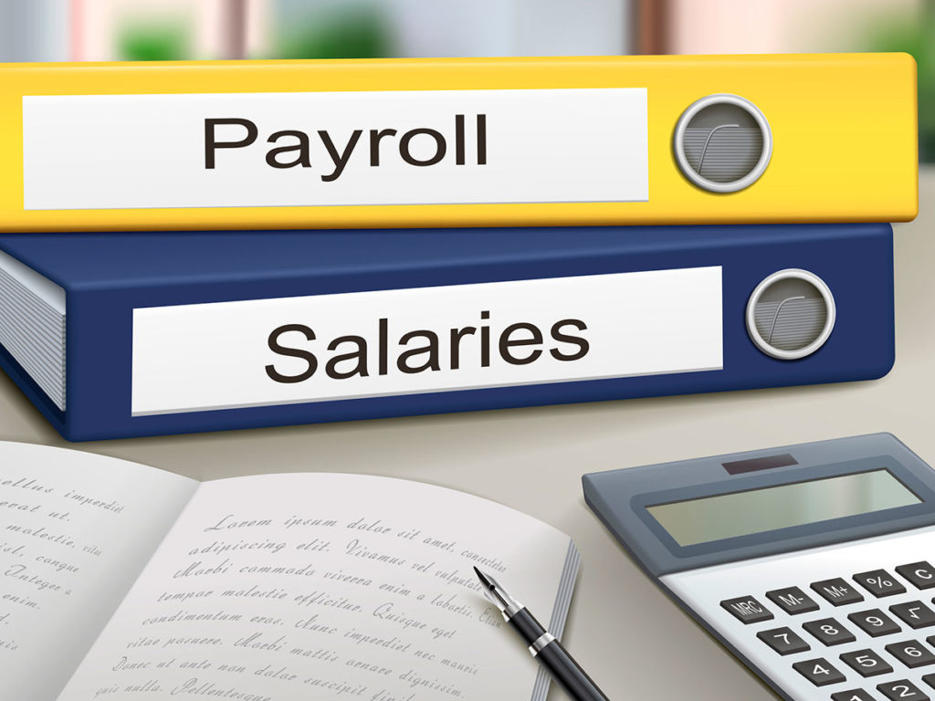 Folders for payroll and salaries